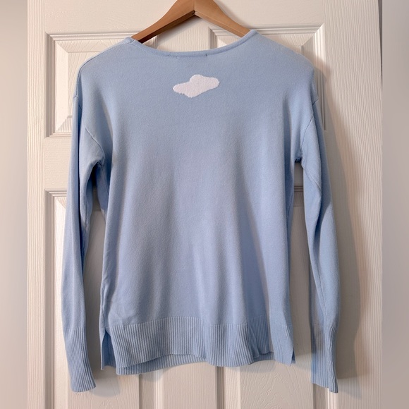 Metric sky blue cloud sweater - Picture 2 of 2